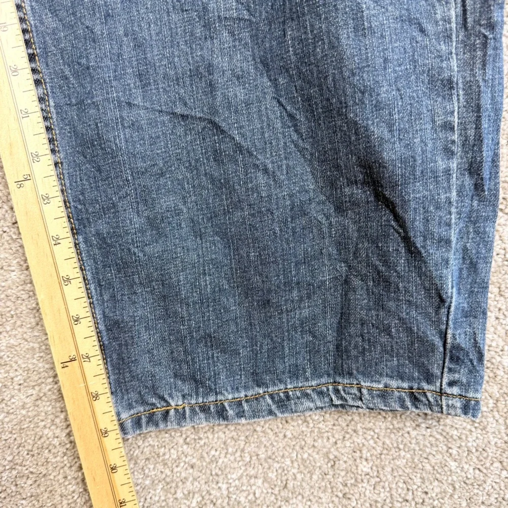 Levis 550 Relaxed Fit Jeans Mens 42x29 Medium Wash Blue Denim 01550-2765